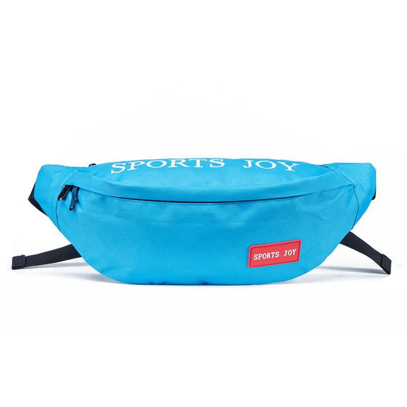 防水牛津布尼龙聚酯浅蓝色新礼品促销臀部袋跑步腰包腰部腰包
