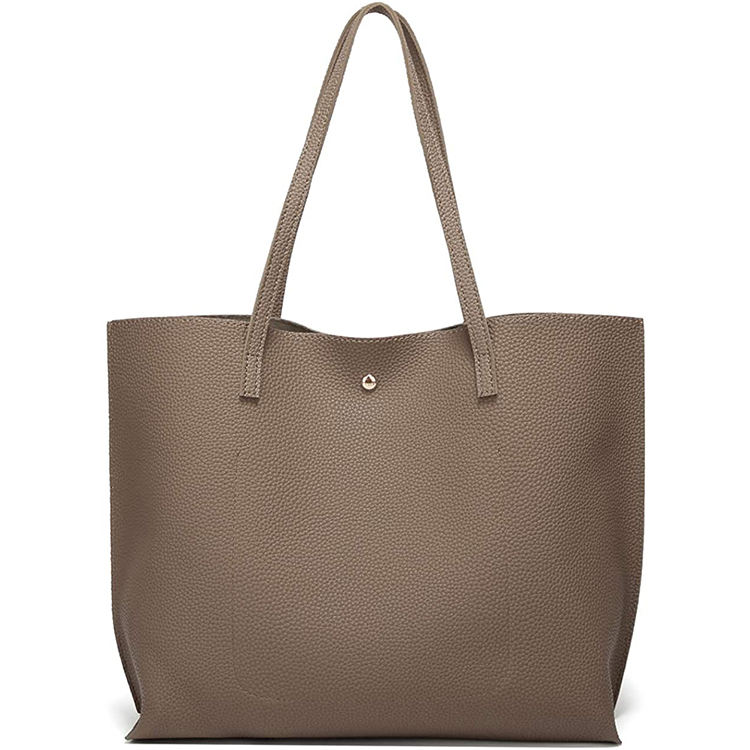 批发定制时尚大容量流苏手提包女式柔软人造皮革手提包