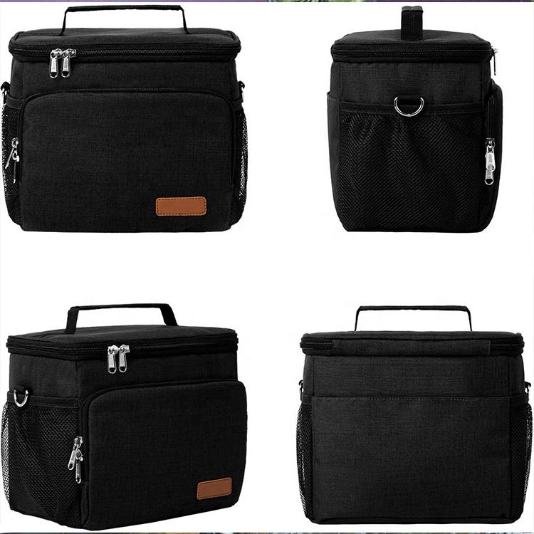 午餐袋绝缘大容量家庭膳食准备午餐袋成人定制批发健身冷藏箱男肩包