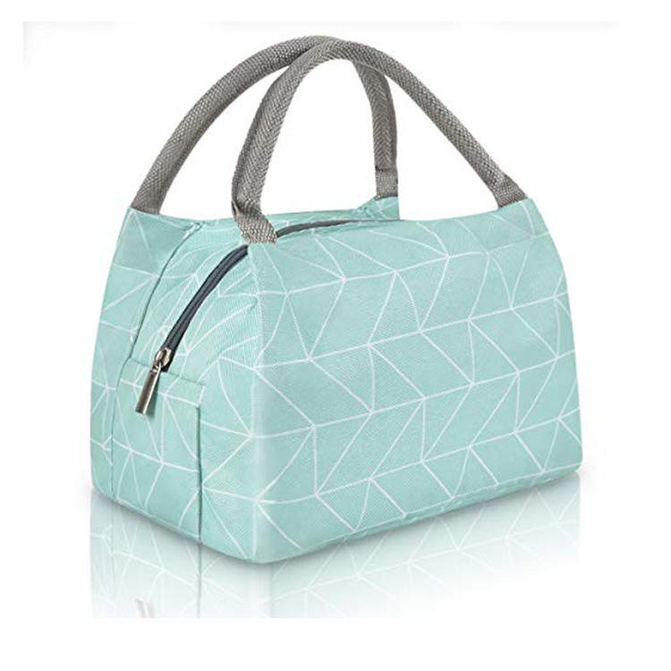 2021热销时尚牛津面料防漏学生保温升华午餐袋成人